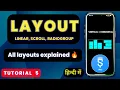 Sketchware me Layout ka use Linear Scroll RadioGroup Sketchware Tutorial