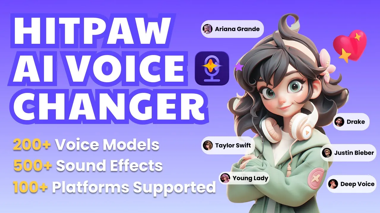 HitPaw — HitPaw Voice Changer — Real-time Voice Changer for PC Gaming (YouTube video ad)