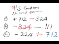 9 s Complement