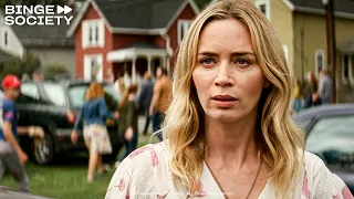 a quiet place part ii 2020 the first alien attack full scene