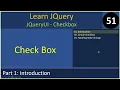 JQueryUI CheckBox Part 1 - Introduction JQuery Tutorials