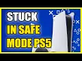 How to Fix PS5 Stuck in Safe Mode with Only Option 7 Try THIS FIX