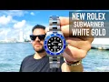 The New 2020 Rolex Submariner White Gold Smurf - 126619LB Review Hands On