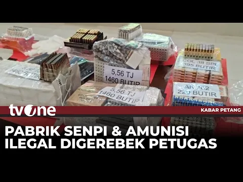 Polda Lampung Bongkar Sindikat Penjualan Senpi dan Amunisi Ilegal