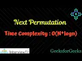 Next Permutation InterviewBit Solution Algorithm Explanation by alGOds