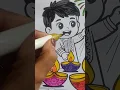 Diwali special viral short easy drawing and colouring for Diwali