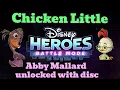 Download Lagu Disney Heroes Battle Mode: Chicken Little: Abby Mallard unlocked with disc.