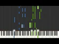 Martin Garrix, John Martin - Higher Ground (Piano Cover) Synthesia Tutorial by LittleTranscriber