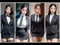 Download Lagu Office women's suit pantyhose Lookbook #aiart #lookbook