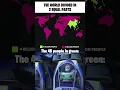 The WORLD population equally divided in 2 parts
