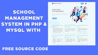 Complete School Management System in PHP MySQL Free Source Code
