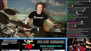 Download The8bitdrummer tries to play slipknot - eeyore (probably blind) MP3