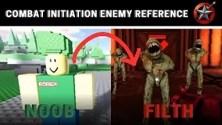 Combat initiation All enemy reference