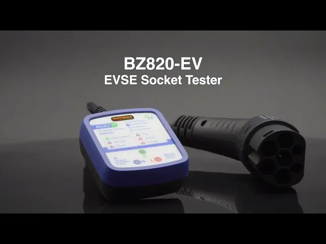 Martindale BZ820 EV EVSE Socket Tester video