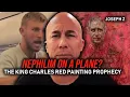 Nephilim On A Plane The King Charles RED PAINTING Prophecy Joseph Z