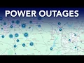 Thousands of power outages reported across central North Carolina