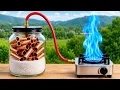 Just mix copper pipe with salt and you won t need to buy gas cylinders anymore Free energy at home