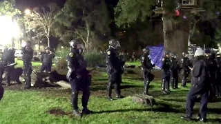 Construction preparations spark protests at People s Park in Berkeley