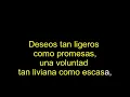 Enrique Bunbury - Parecemos tontos - Karaoke