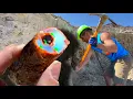 Mining RARE Black Fire Opal Virgin Valley - Royal Peacock Opal Mine Denio Nevada