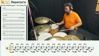 Download Red Hot Chilli Peppers - Snow (Hey Oh!) - Drum Cover con partitura. MP3