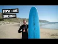 Learning how to SURF in Ventura California