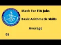 Math for FIA Basic Arithmetic for FIA jobs 2021 FIA Math For FIA Jobs 2021