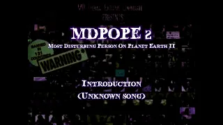 MDPOPE 2 Introduction Unknown Song