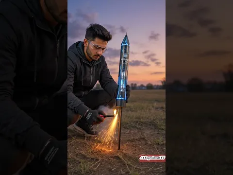 क्या ऐसी होगी भविष्य की आतिशबाज़ी? 🤯Future Fireworks Testing 🚀 #shorts