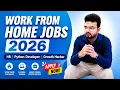 Work From Home Jobs 2026 HR Python Developer Growth Hacker Hiring