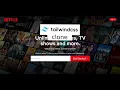 Netflix Landing Clone - Tailwind CSS