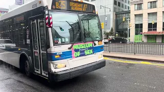 MTA New York City Bus 2009 Orion VII Next Generation Hybrid On The B25 Adams St BK SC