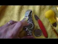Armitron Blue Dial Watch Battery Change - Painful Snapback