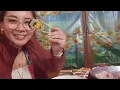 Having Dinner at Korean Palace Restaurant in Baguio City