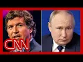 Tucker Carlson asks Putin to release American journalist jailed in Russia See his response
