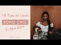 How to Dress Boho For Black Women