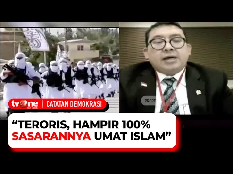 Fadli Zon: Teroris Itu Gak Ada, Semua Difabrikasi