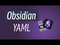 obsidian yaml dataview