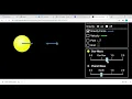 PhET Gravity and Orbits
