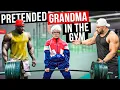 Download Lagu CRAZY GRANDMOTHER shocks PEOPLE in the gym Prank #1 | Aesthetics in Public