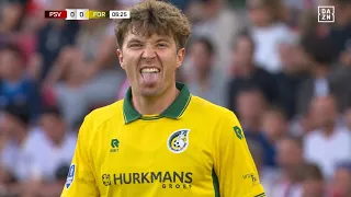 Debut Goal Ole Romeny vs PSV Eindhoven Away Eredivisie Matc ay 1 English Commentary