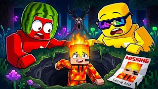 We SAVED LAVA KID... (99 Nights in the Forest)