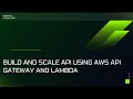 Build Scale APIs with AWS API Gateway Lambda Hands-On MovieDB Project