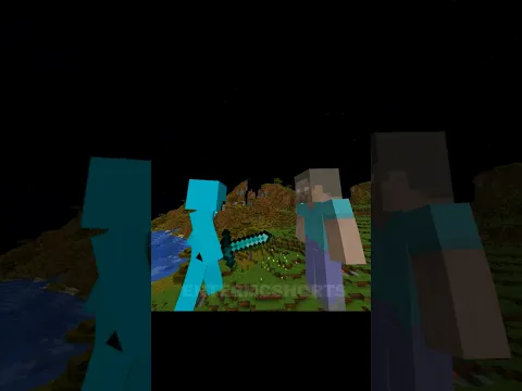 Minecraft Herobrine vs Enter
