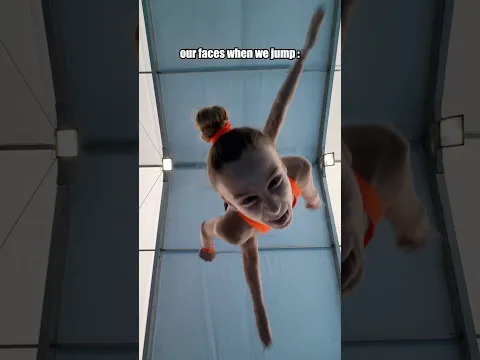 Our faces when we jump 😱😅 #funnyvideos #acrobatic #funnyvideos #comedyvideos