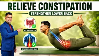Try This Amazing Pose With Me for Better Digestion, Core Strength & Fix Lower Back Pain