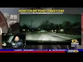 Monday morning road condition report in Colorado Springs