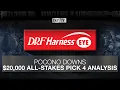 DRF Harness Eye 20 000 Pocono Downs All Stakes Pick 4 Analysis August 22 2026