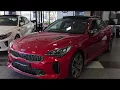 About those features missing from the Kia Stinger in America