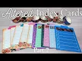 Altered Index Cards Junk Journal Cards Pt 2